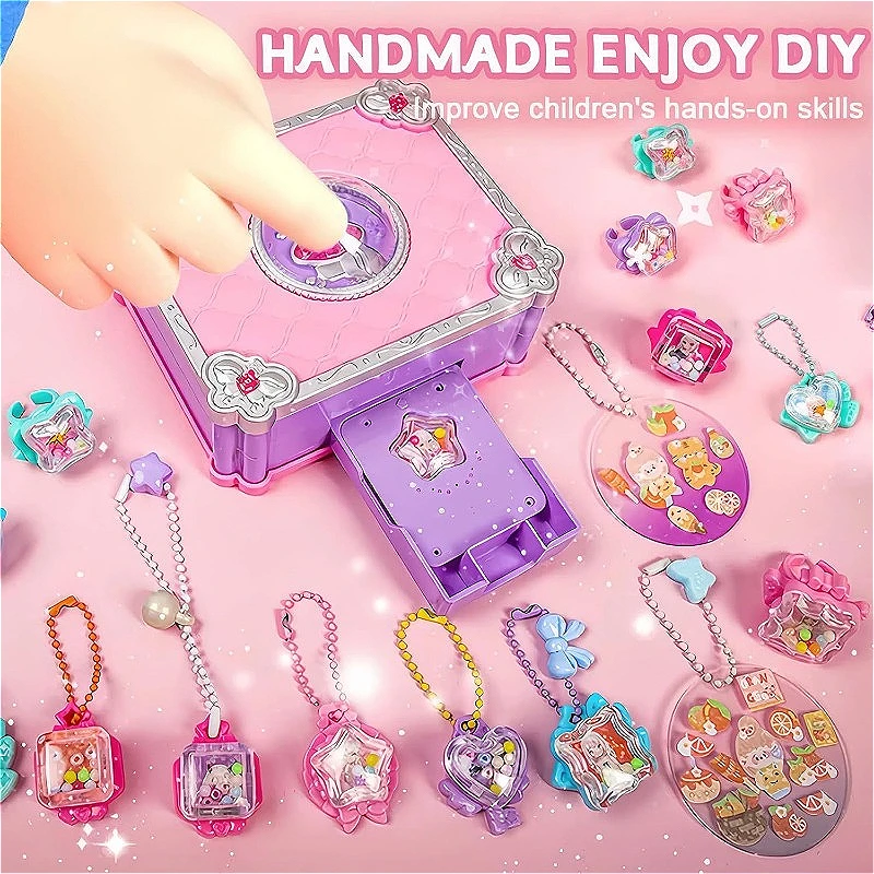 Art Craft Kits For Kids - Kit de hacer pegatinas 3D, máquina
