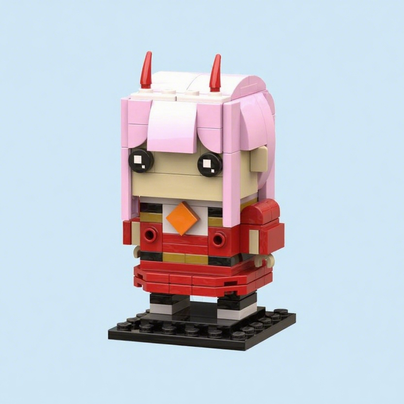 Art Craft Idea - 135 piezas MOC Zero Two Darling