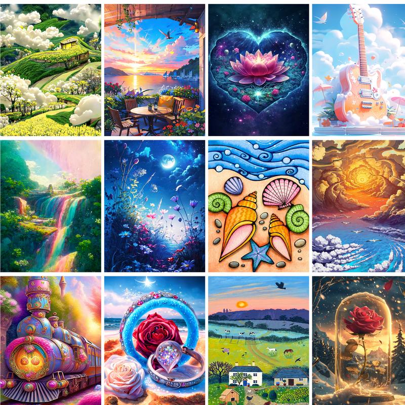 Art Craft Idea - GATYZTORY-pintura por números para adultos, Kit
