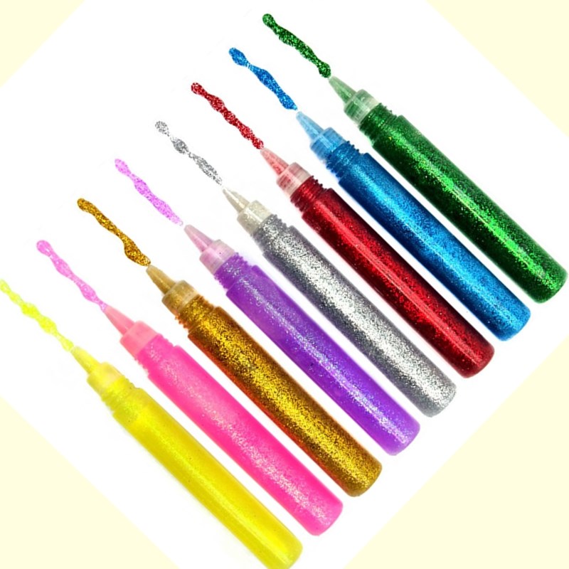 Art Craft 3 Year Old - Polvo adhesivo de brillo de dibujo