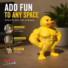 Art Craft Duck - Estatua de Pato Muscular - Decoración