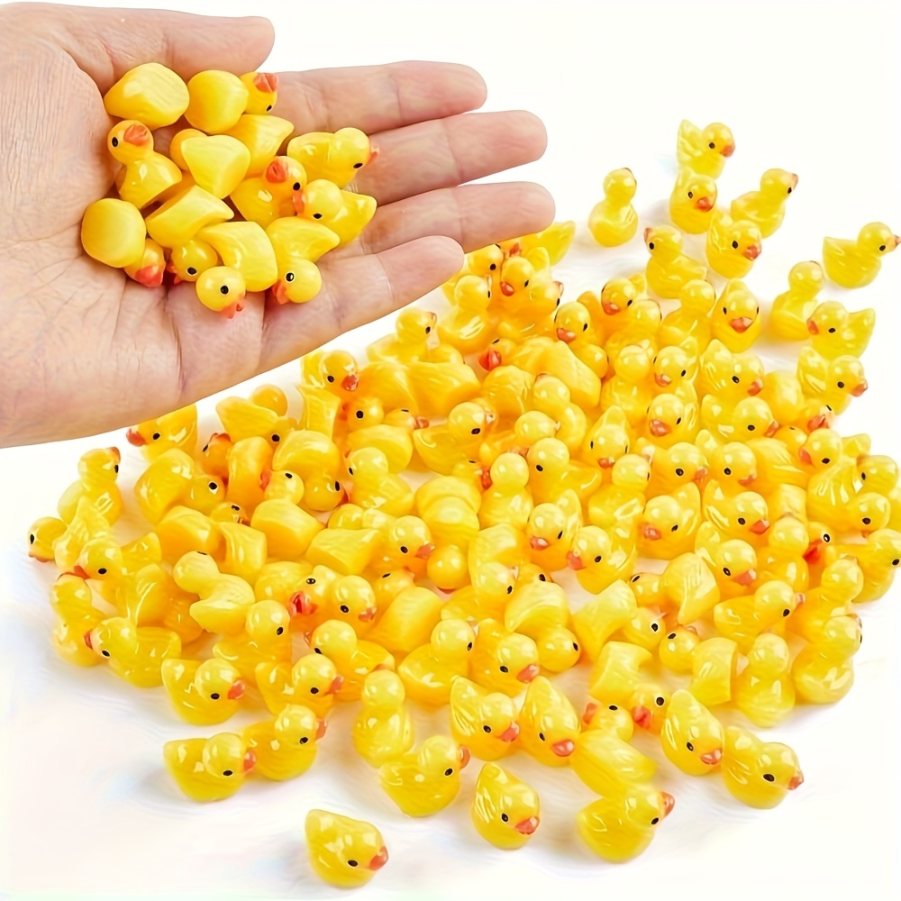 Art Craft Duck - 100 Piezas de Mini Patos Amarillos