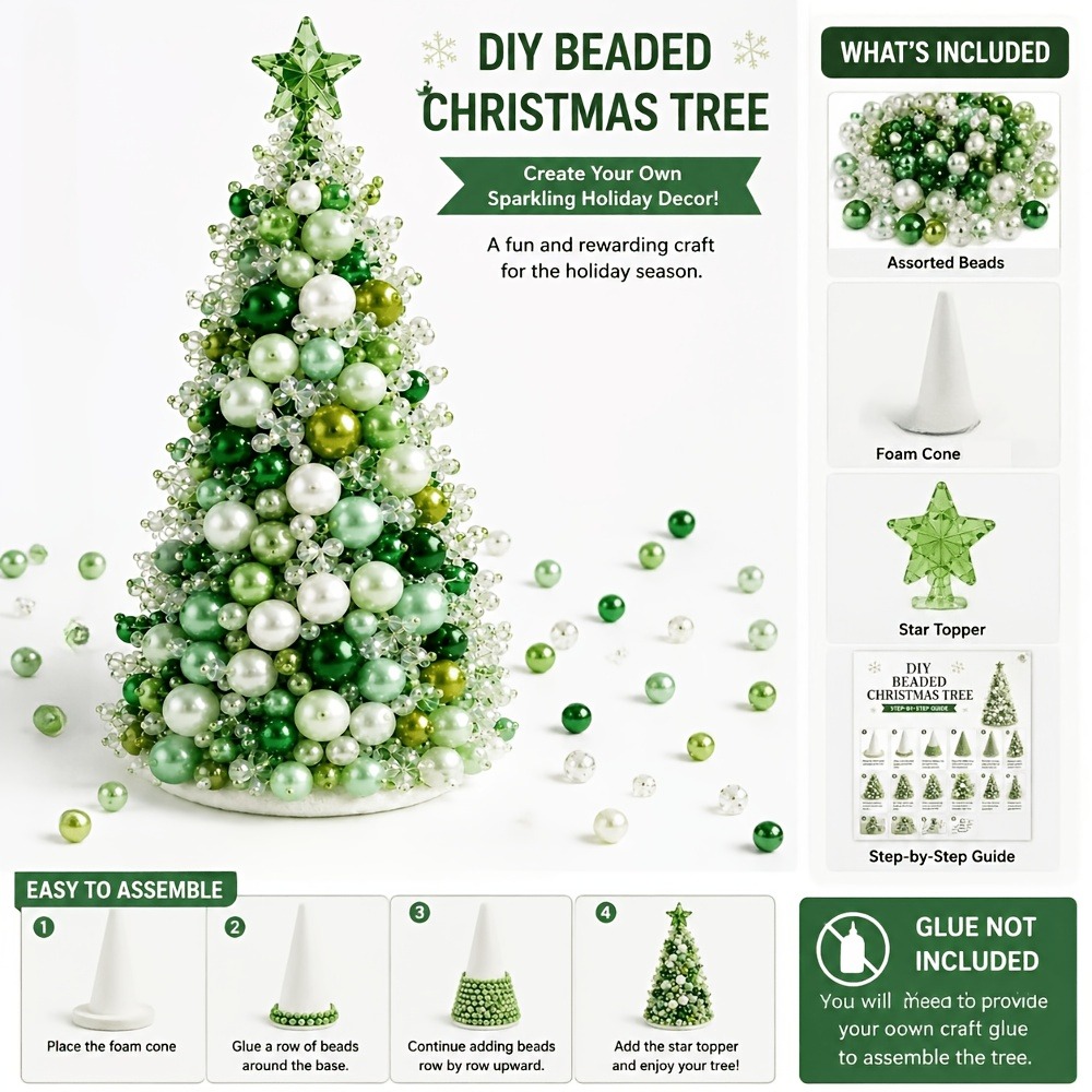 Art Craft Kits For Kids - Kit de árbol de Navidad con