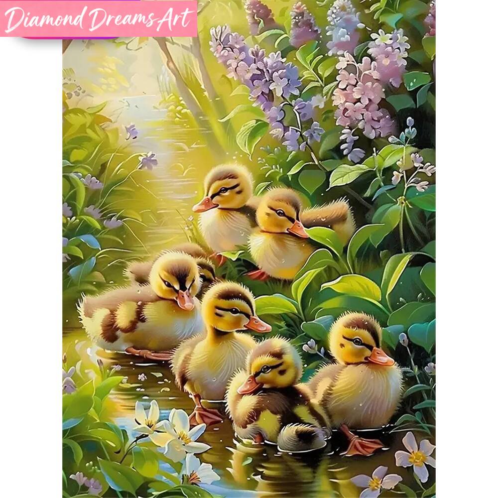 Art Craft Duck - Pintura de Diamantes 5D DIY sin