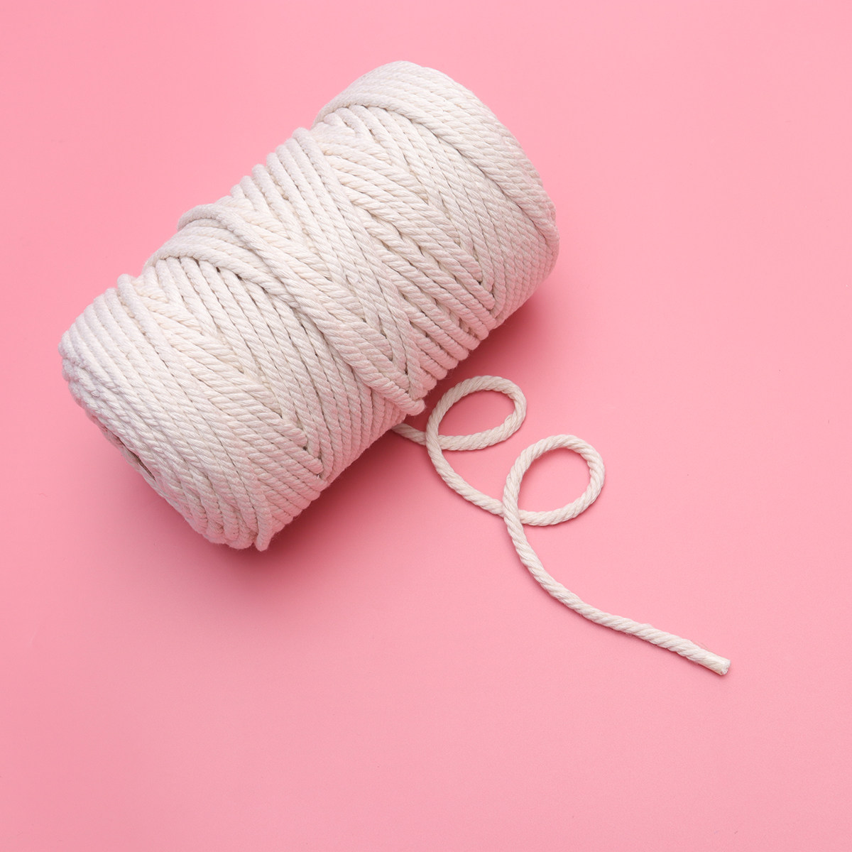 Macrame Cord Cotton - Cuerda de Algodón Natural de 100