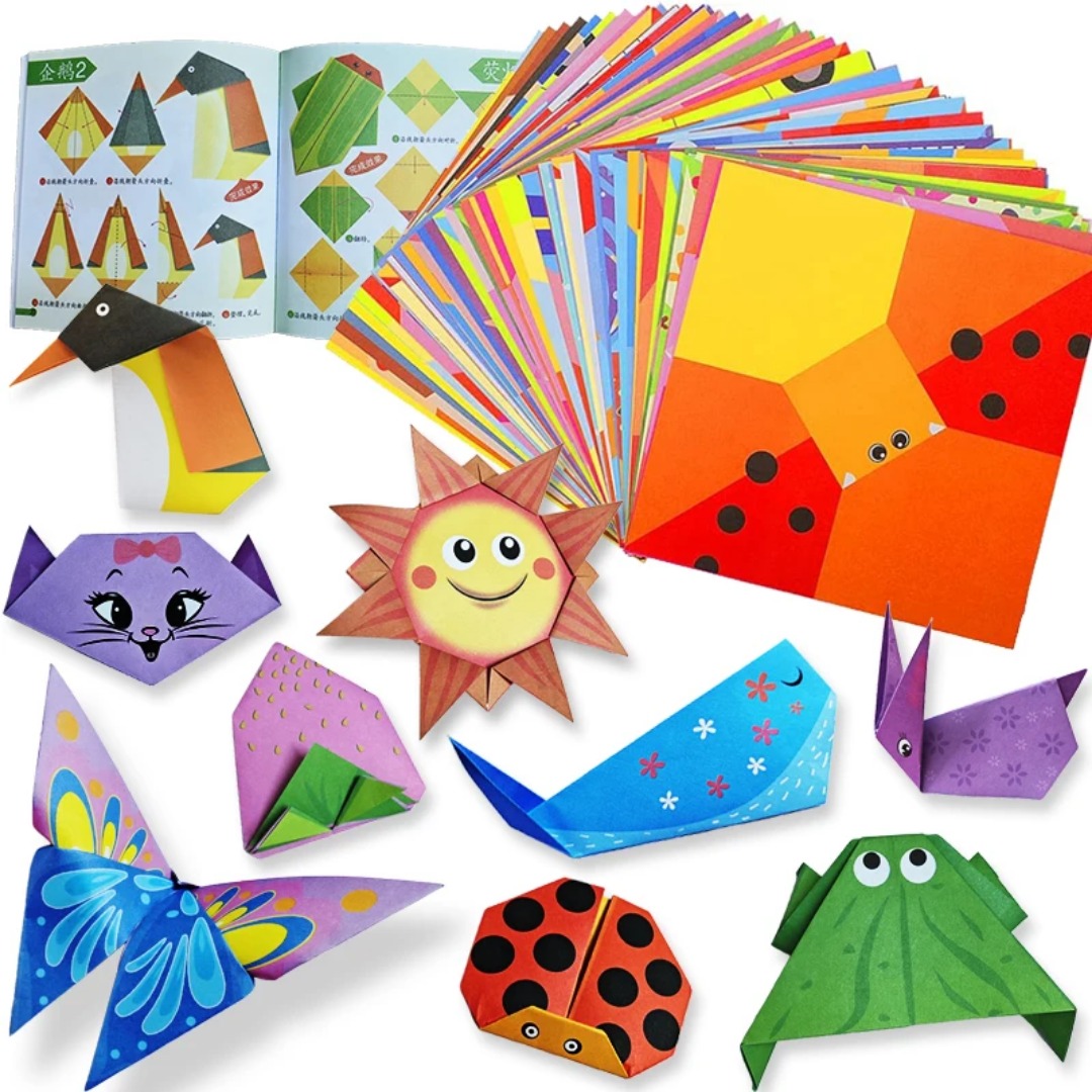 Art Craft 3 Year Old - Nuevo Kit de Origami, 30 Hojas
