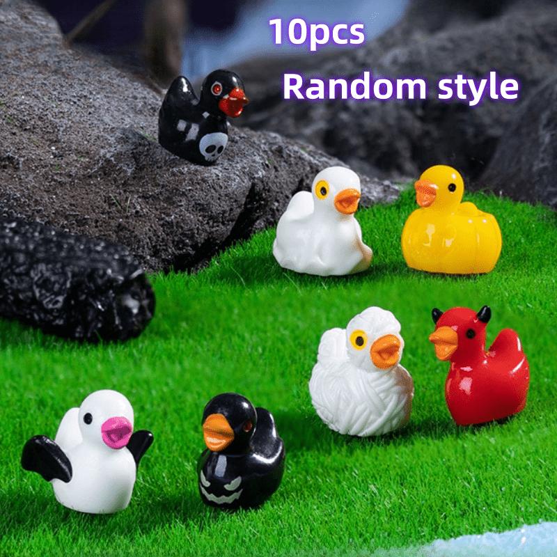 Art Craft Duck - 10 Figuras de Patos en Miniatura