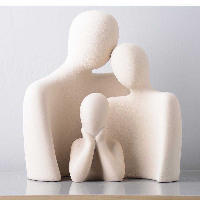 Tv Art And Craft - Estatuas para decoración, artesanía de cerámica,