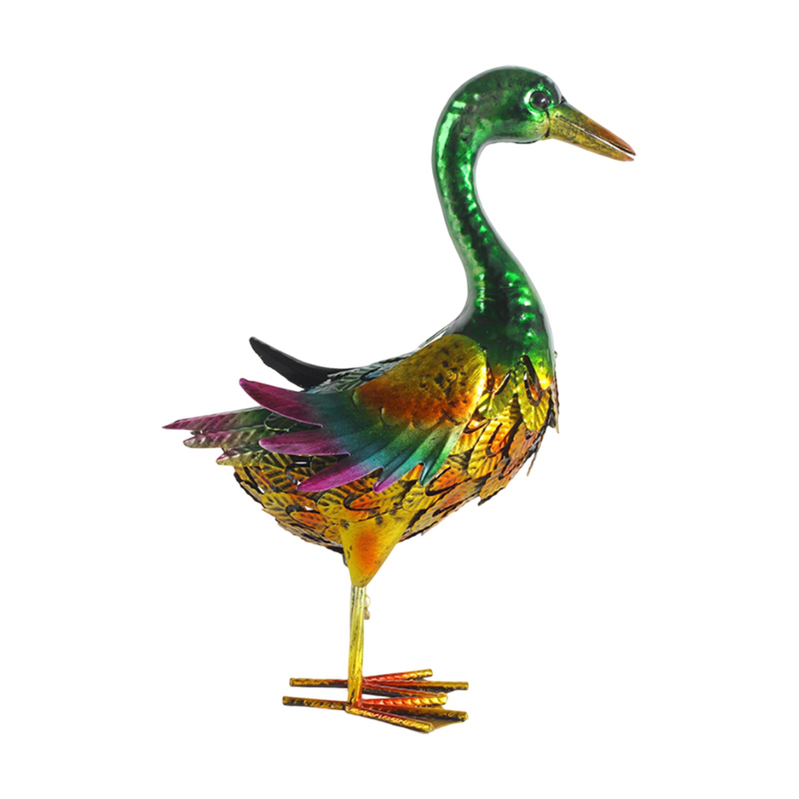Art Craft Duck - Estatua de pato de pie, estatuilla