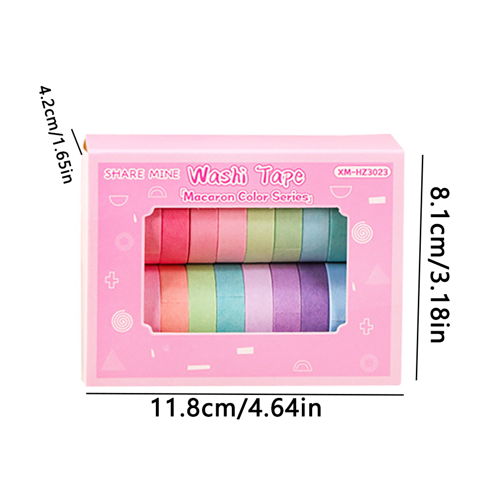 Juego de 20 rollos de cinta Wa - Washi Tape Rolls reseña y precio