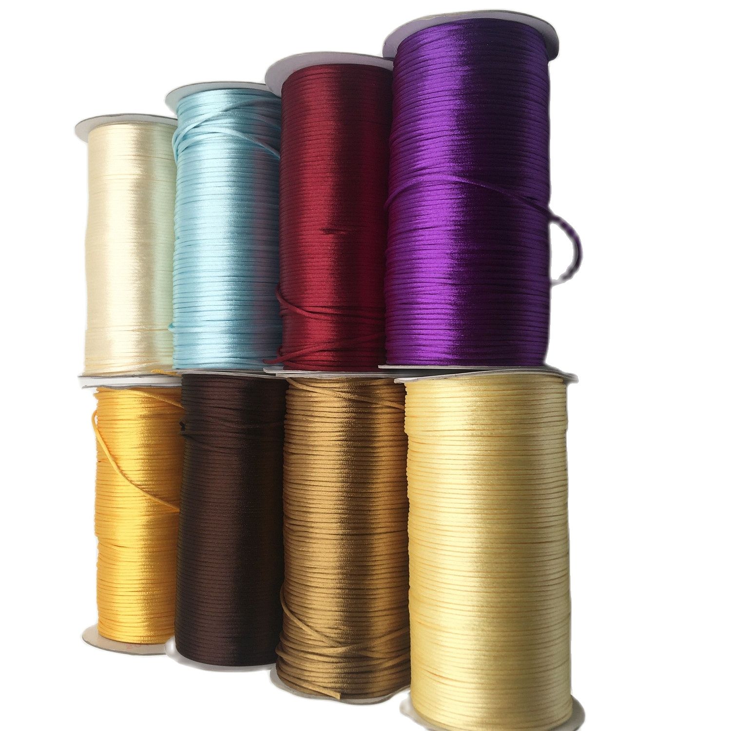 Cordón de macramé de seda tren - Macrame Cord Cotton reseña y precio