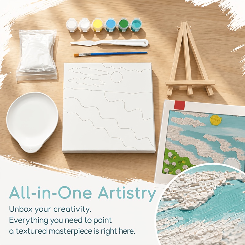 Kit de pintura de texturas de  - Painting Knife Palette reseña y precio