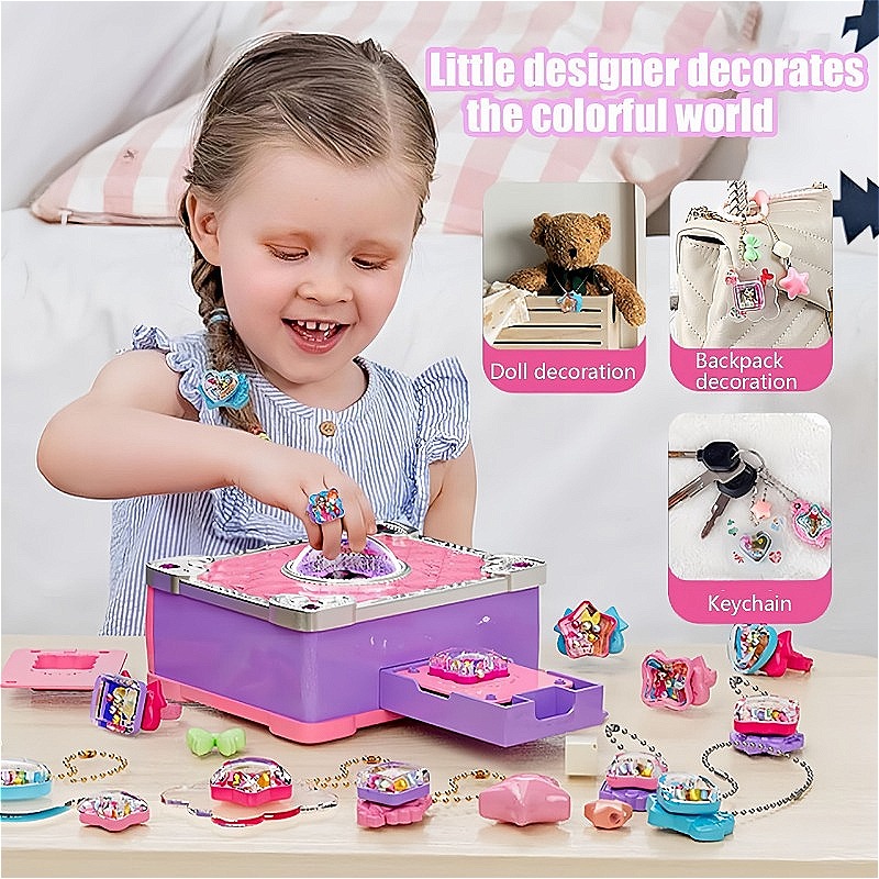 Kit de hacer pegatinas 3D, máq - Art Craft Kits For Kids reseña y precio