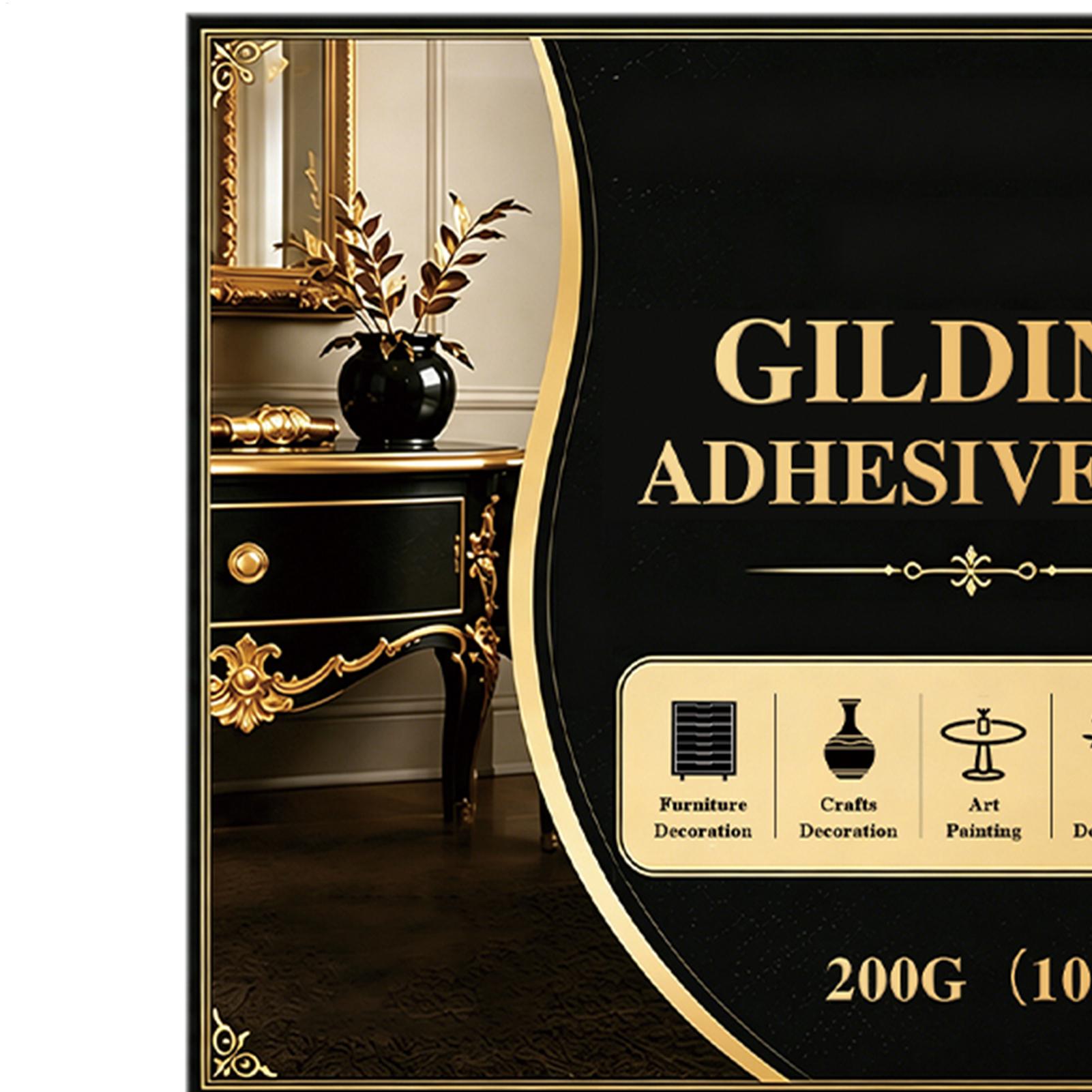 NUEVO Adhesivo para Dorado a B - Art Craft Glue reseña y precio