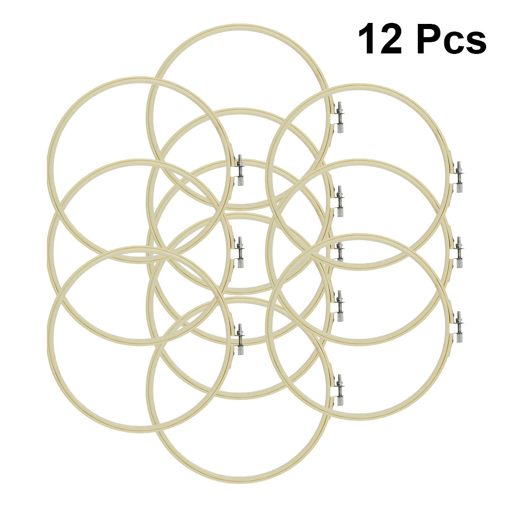 Juego de 12 aros de bordado de - Art Craft Idea reseña y precio