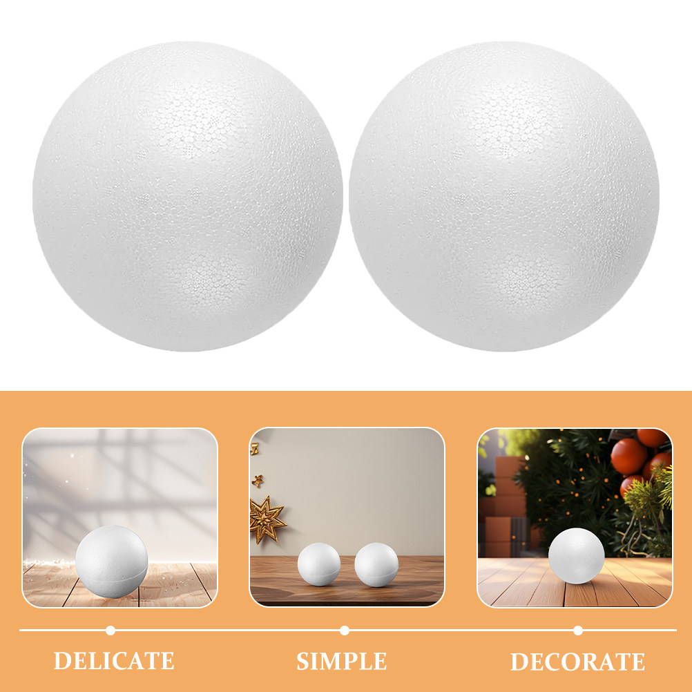 12 bolas de espuma de poliesti - Art Craft School reseña y precio