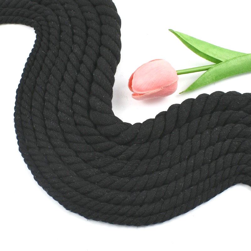 Cordón de algodón trenzado neg - Macrame Cord Cotton reseña y precio