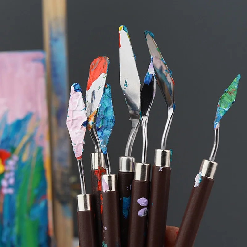 Juego de 5/7 Uds. De paleta de - Painting Knife Palette reseña y precio
