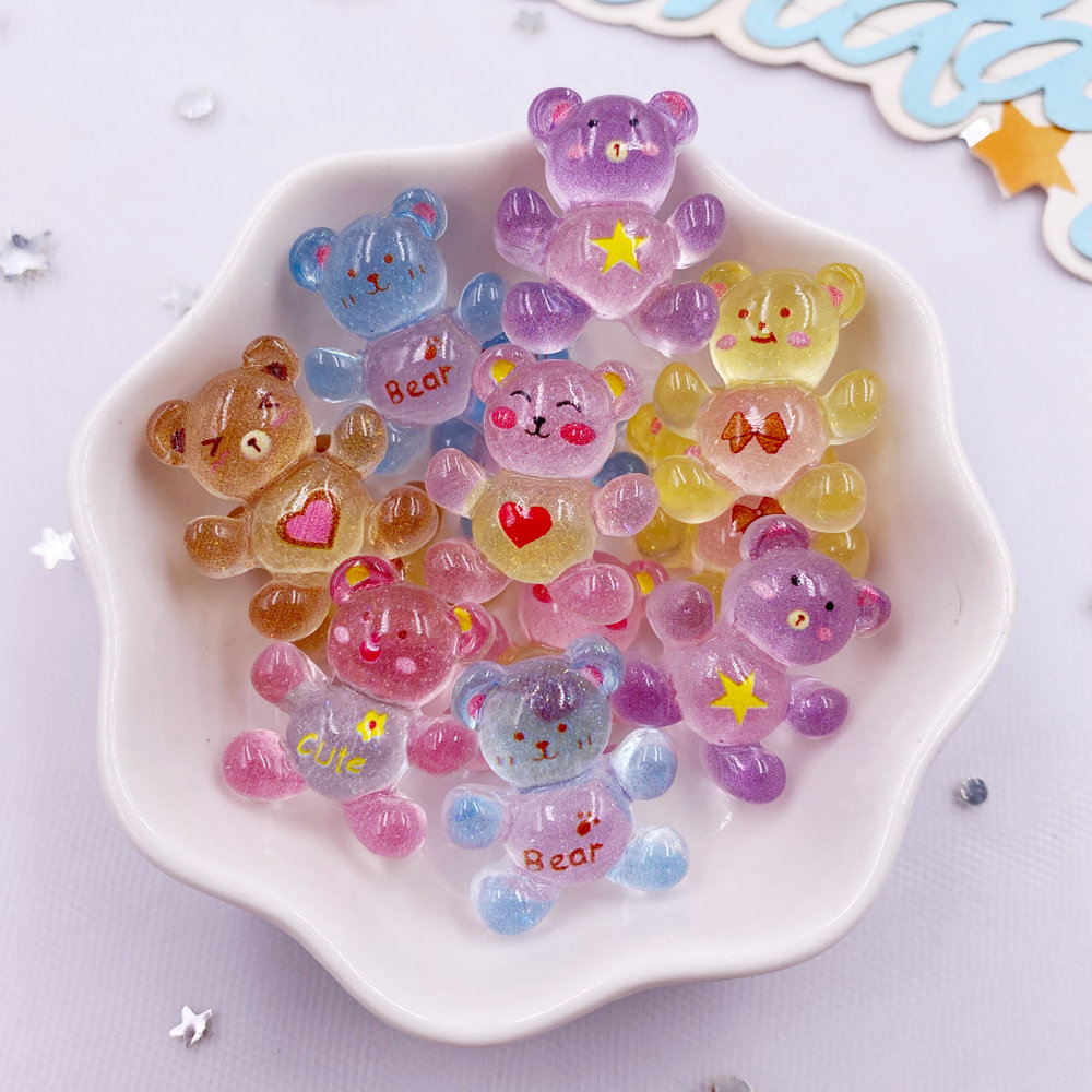 20 piezas de resina con purpur - Tv Art And Craft reseña y precio
