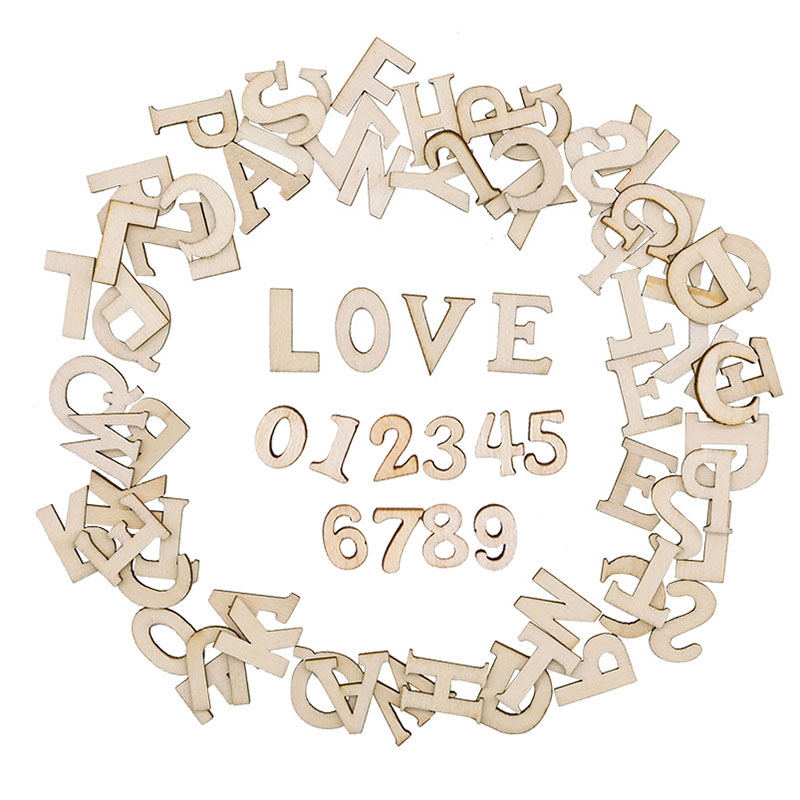 100 Uds. Letras decorativas de - Art And Craft Numbers reseña y precio