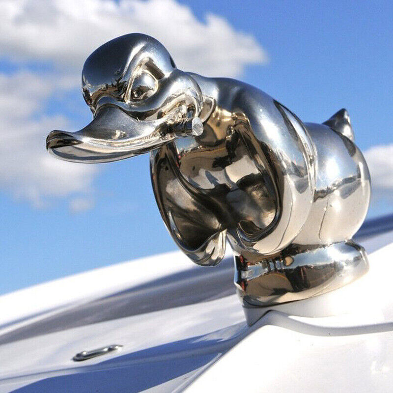 Adorno frontal de coche de pat - Art Craft Duck reseña y precio