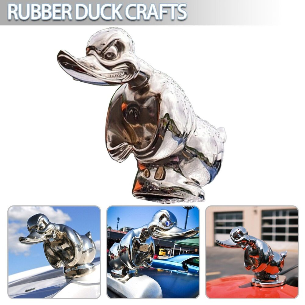 Adorno frontal de coche de pat - Art Craft Duck reseña y precio