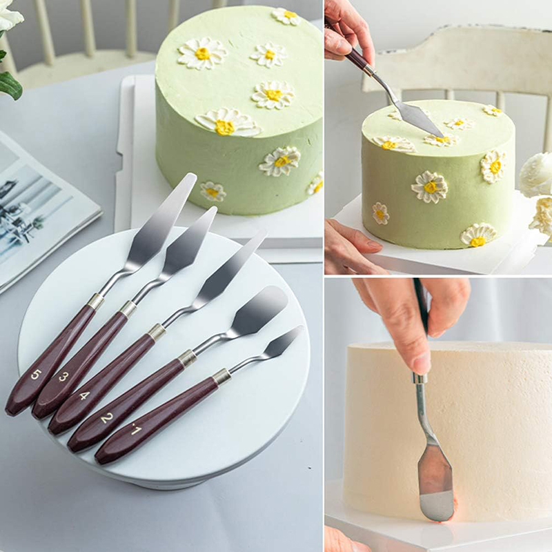 Juego de espátula para crema y - Painting Knife Palette reseña y precio