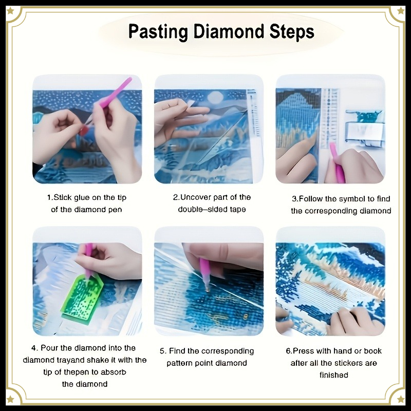 Pintura de Diamantes Redondos  - Art Craft Idea reseña y precio