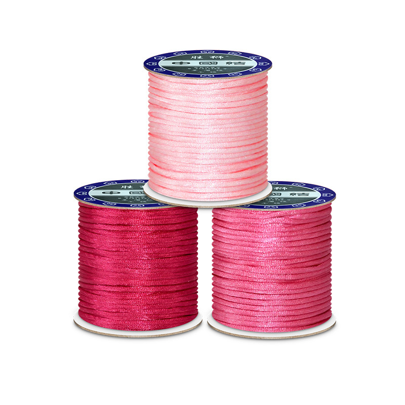 Hilo de cordón de nailon rojo  - Macrame Cord Cotton reseña y precio