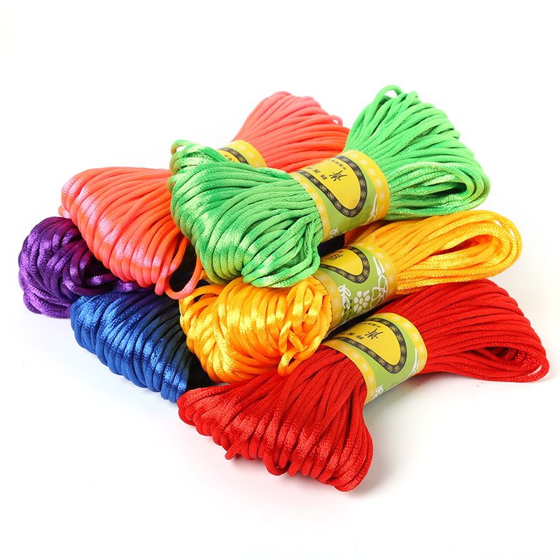 Cordón de macramé de seda sati - Macrame Cord Cotton reseña y precio