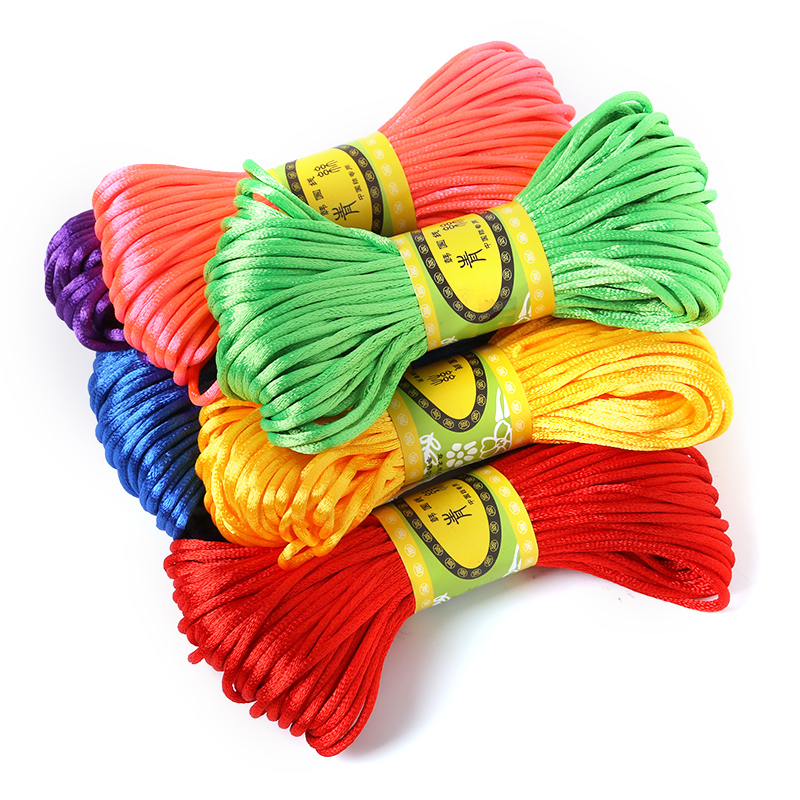 Cordón de macramé de seda sati - Macrame Cord Cotton reseña y precio