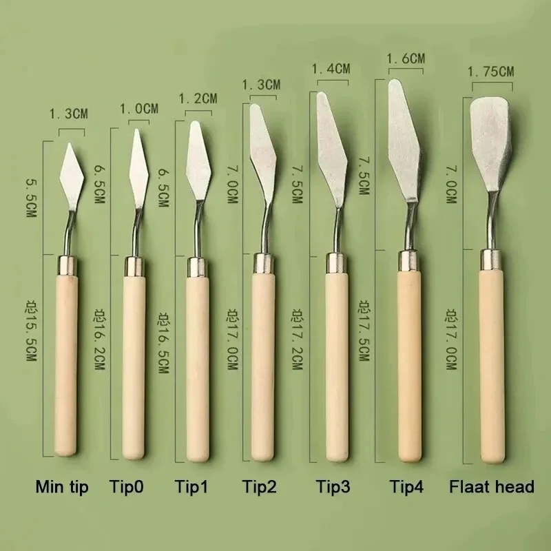 1/2 juego de cuchillos de acer - Painting Knife Palette reseña y precio