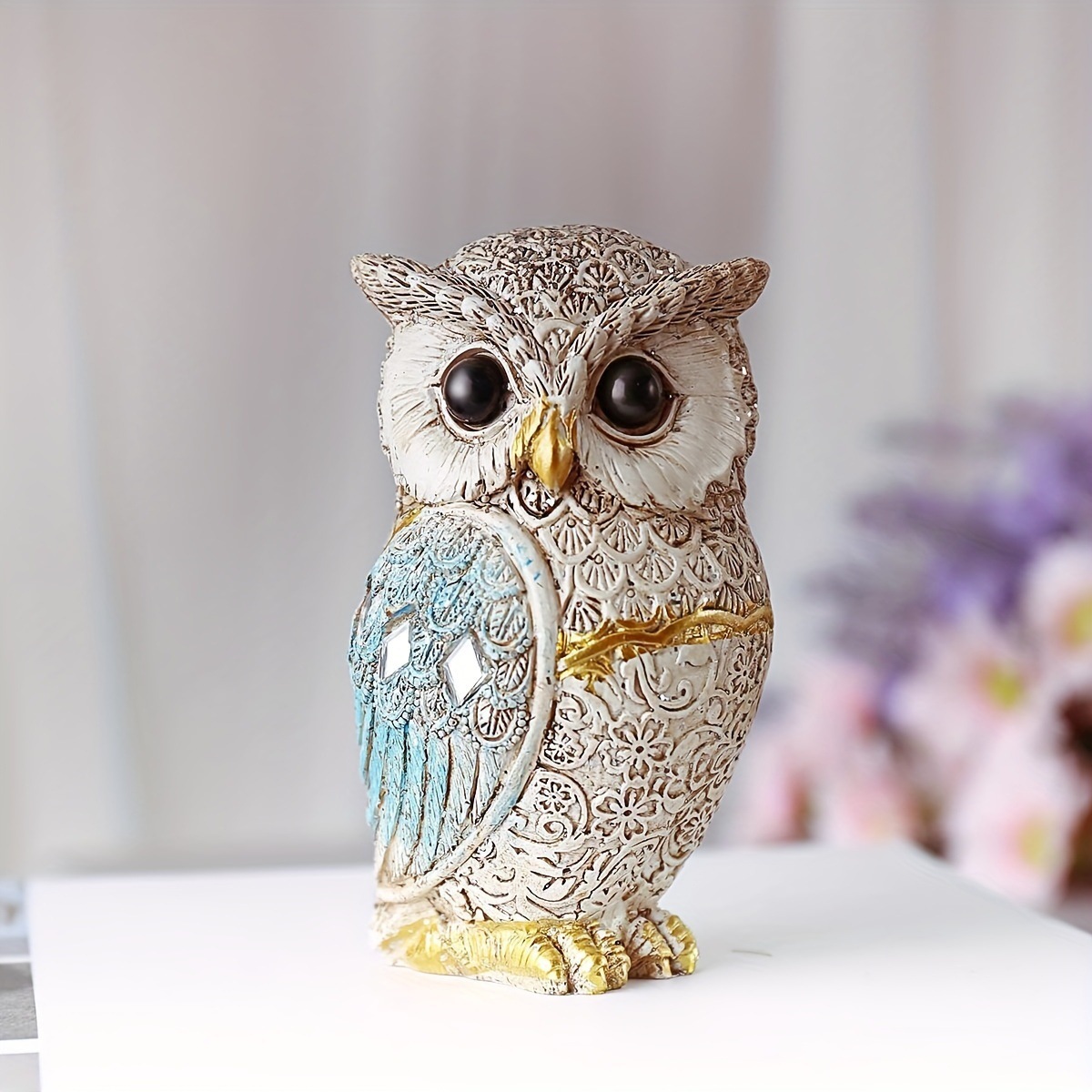 Nueva Estatuilla de Búho de Re - Tv Art And Craft reseña y precio
