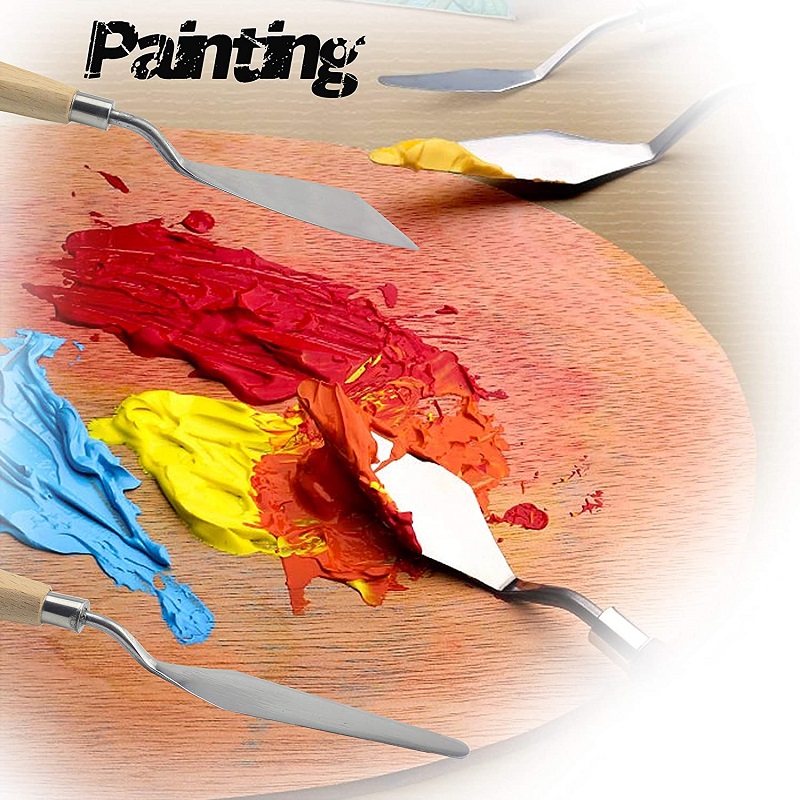 1-5 Uds. Cuchillos de paleta g - Painting Knife Palette reseña y precio