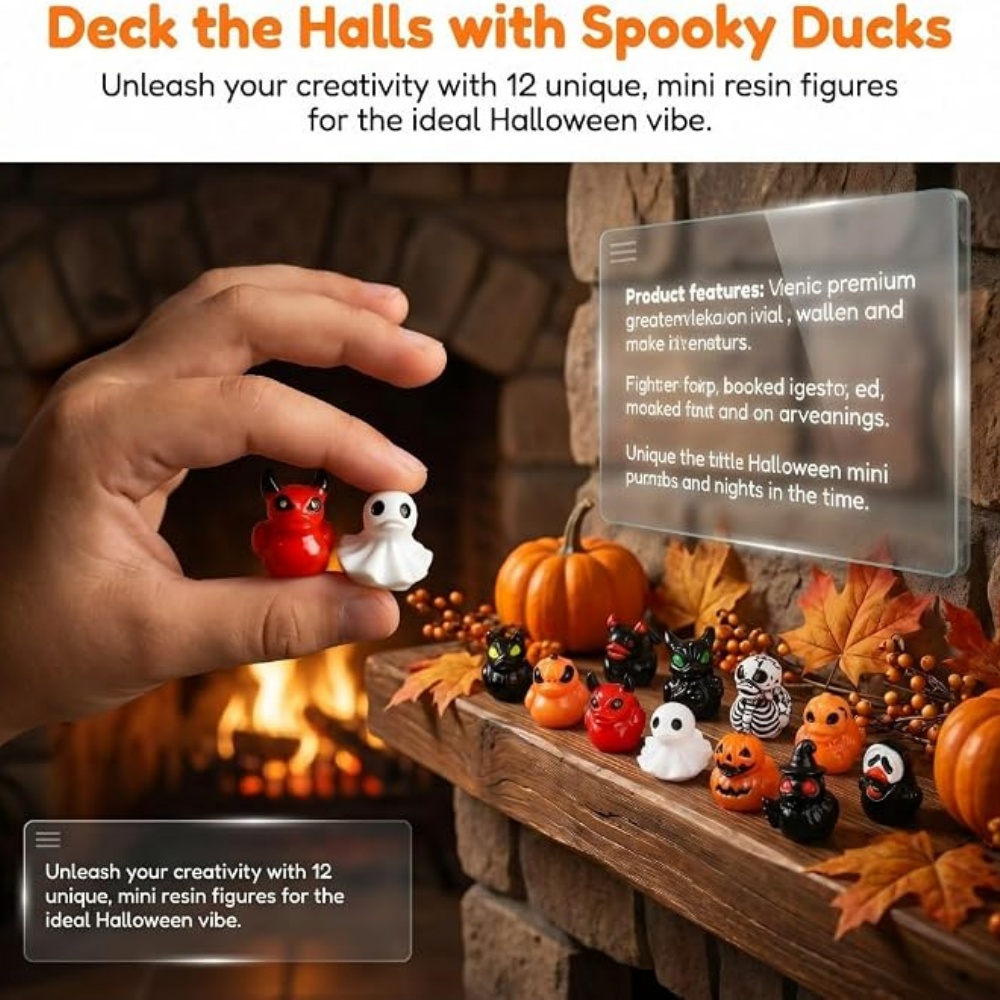 10/60 piezas de mini figuras d - Art Craft Duck reseña y precio