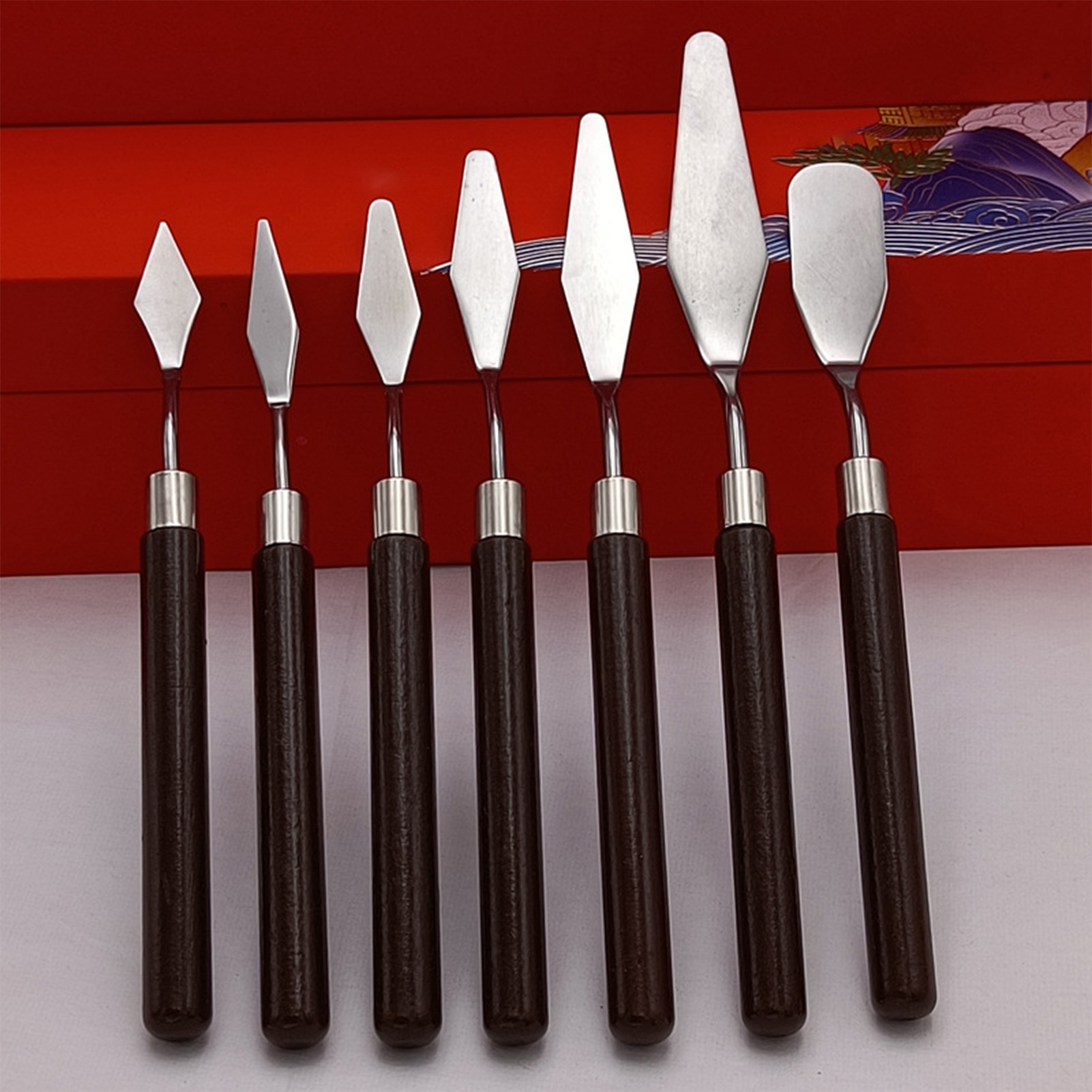Raspador de pintura al óleo pa - Painting Knife Palette reseña y precio