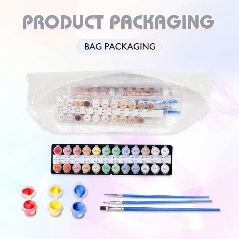 Kit de pintura acrílica por nú - Art And Craft Numbers reseña y precio