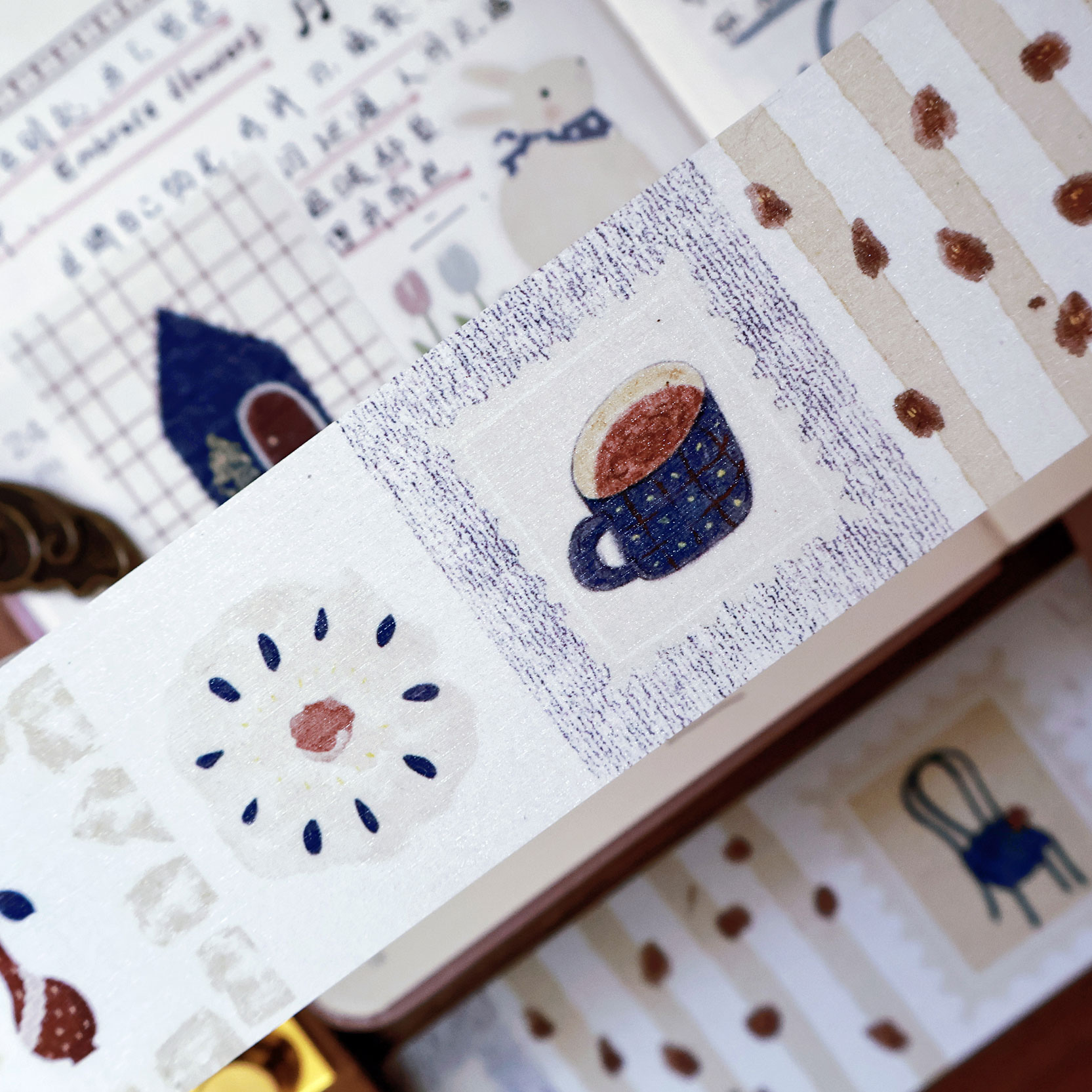 YiEr Studio Vintage antigua me - Washi Tape Rolls reseña y precio