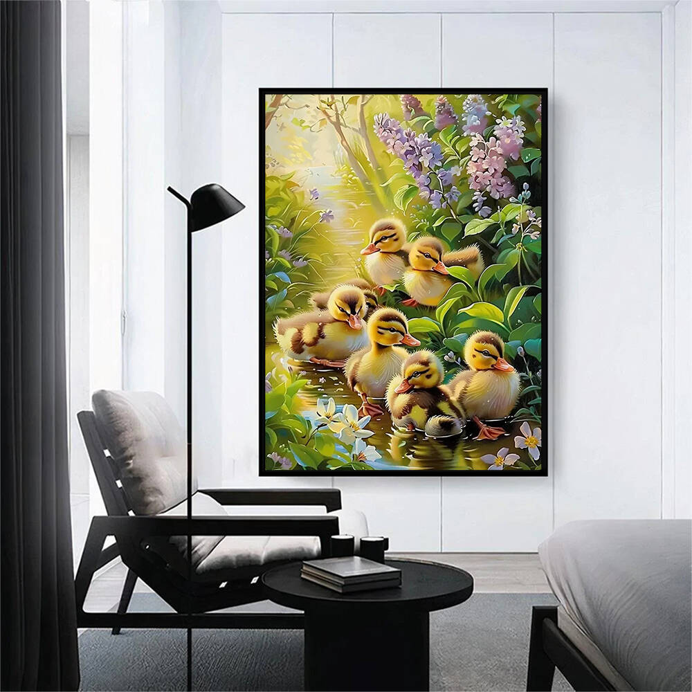 Pintura de Diamantes 5D DIY si - Art Craft Duck reseña y precio