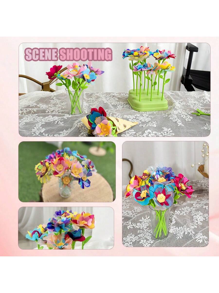 Kit de manualidades de flores  - Art Craft Kits For Kids reseña y precio