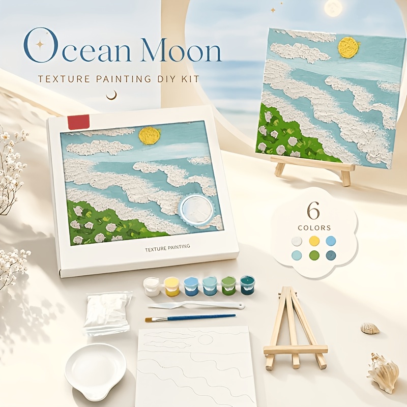 Kit de pintura texturizada de  - Painting Knife Palette reseña y precio