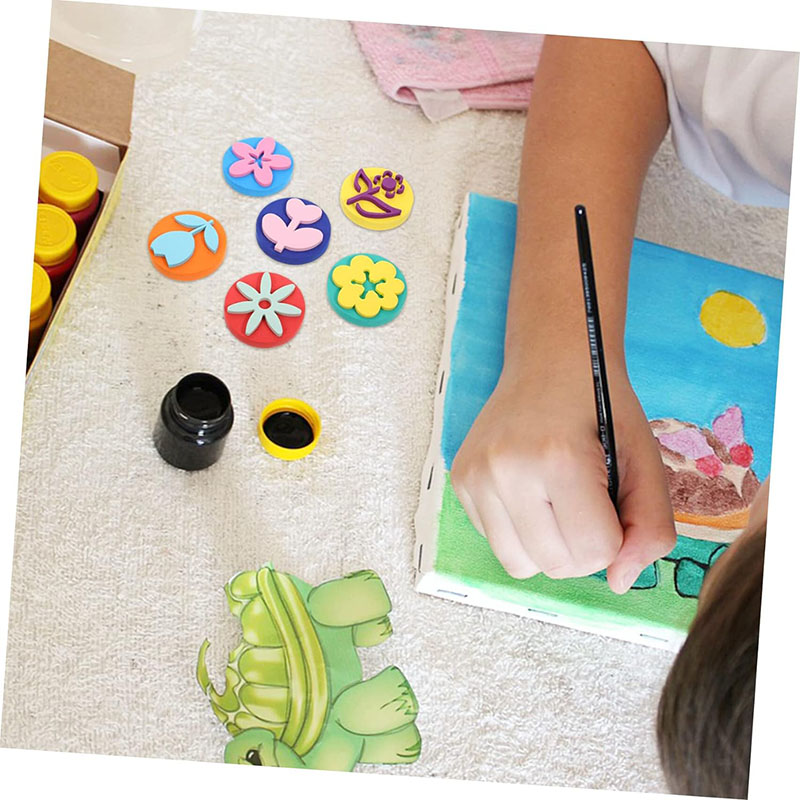 6 unids/bolsa sellos de espuma - Art Craft 3 Year Old reseña y precio