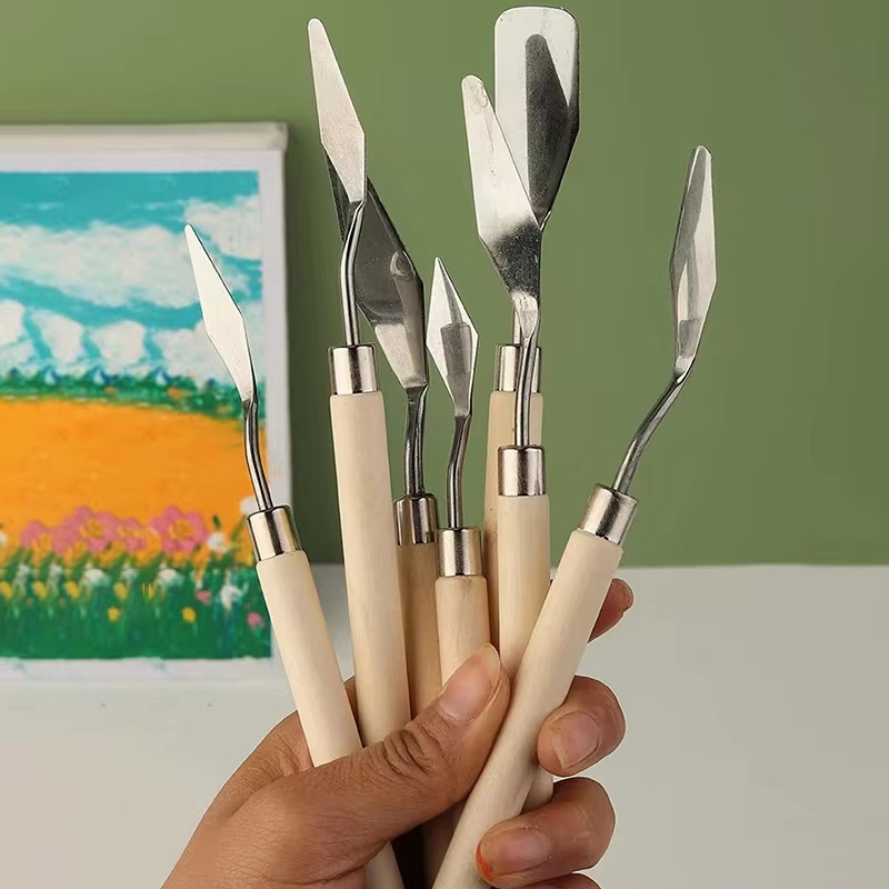 Kit de paleta Gouache con cuch - Painting Knife Palette reseña y precio