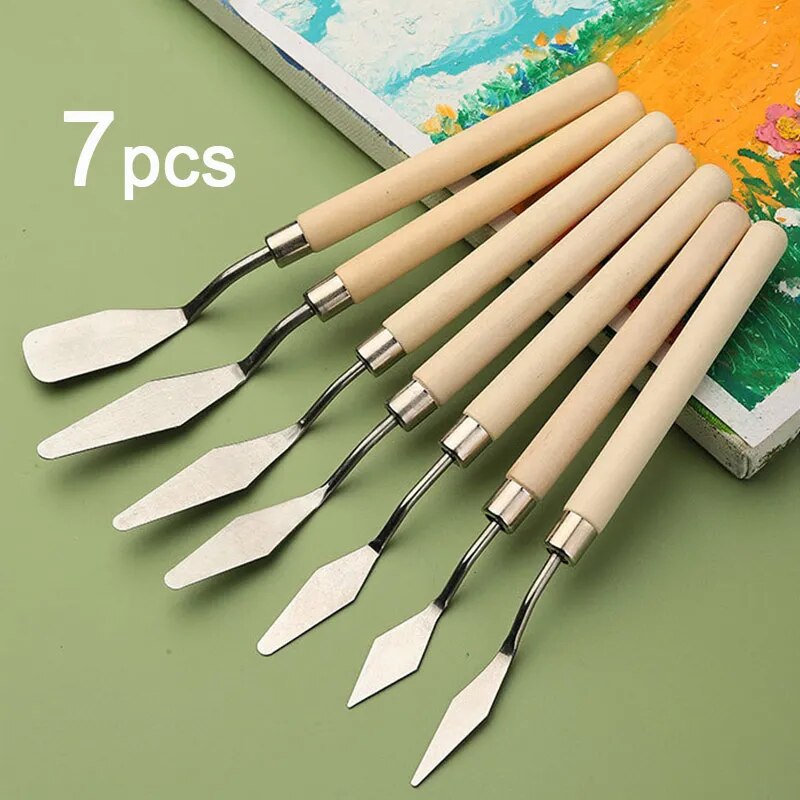 Kit de paleta Gouache con cuch - Painting Knife Palette reseña y precio