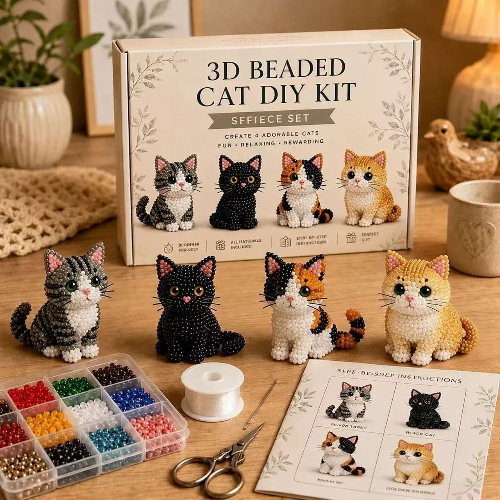 Kit de bordado de cuentas de a - Art Craft Kits For Kids reseña y precio