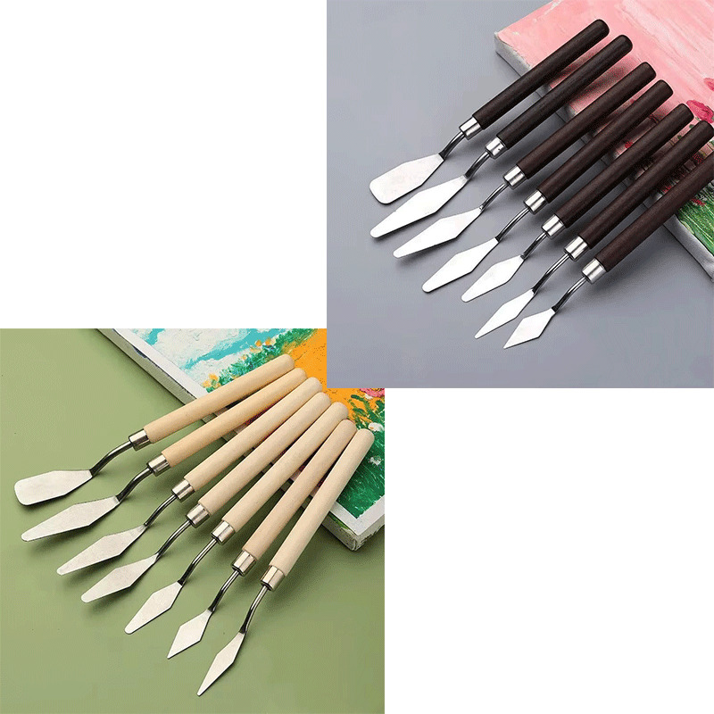 Juego de 1/2 espátulas para pi - Painting Knife Palette reseña y precio
