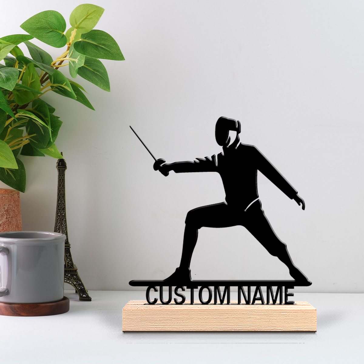 Escultura de metal con nombre  - Art Craft Simple reseña y precio
