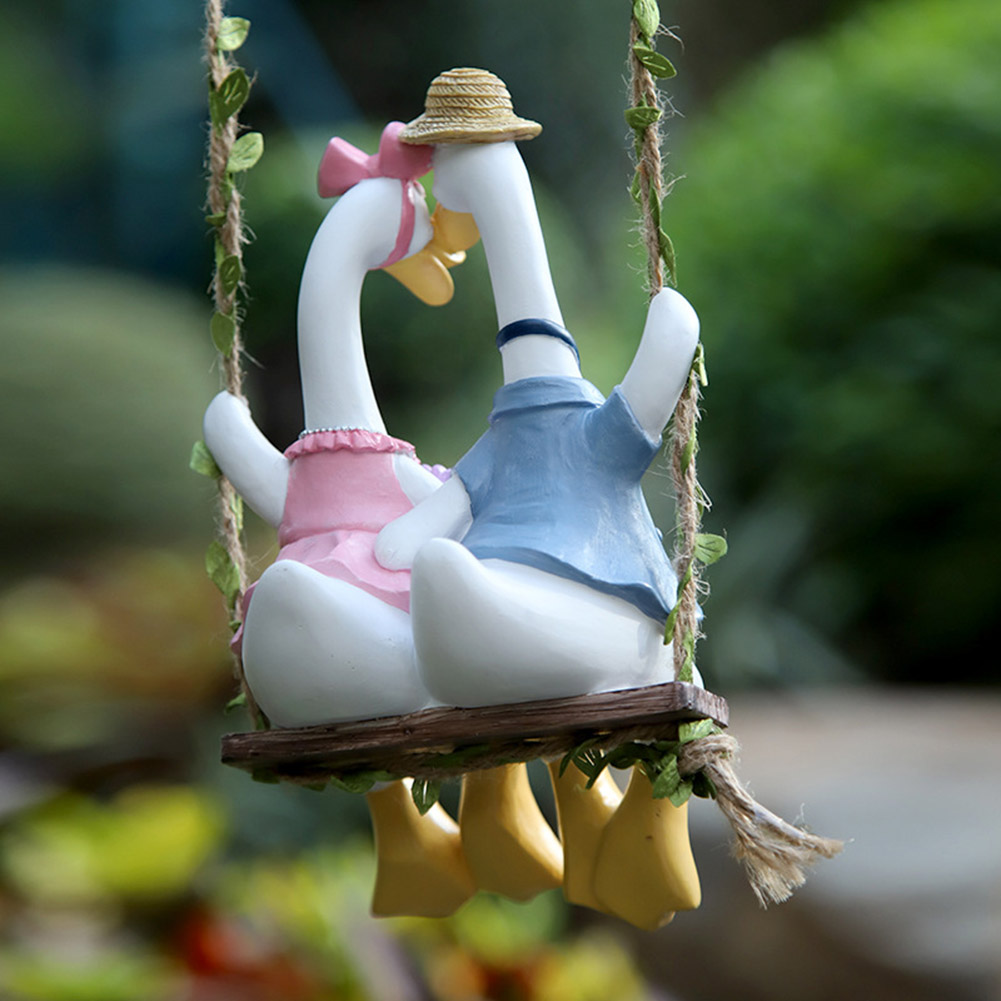 Estatua de patos en pareja par - Art Craft Duck reseña y precio