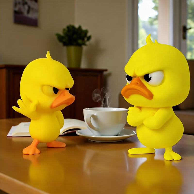 Estatua de pato amarillo enoja - Art Craft Duck reseña y precio