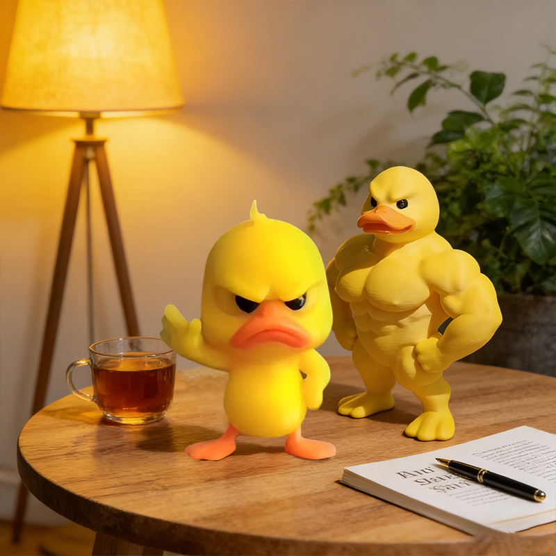 Estatua de pato amarillo enoja - Art Craft Duck reseña y precio